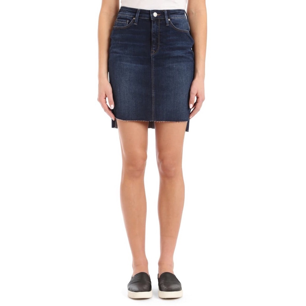 MAVI JEANS Mila Frayed Denim Skirt